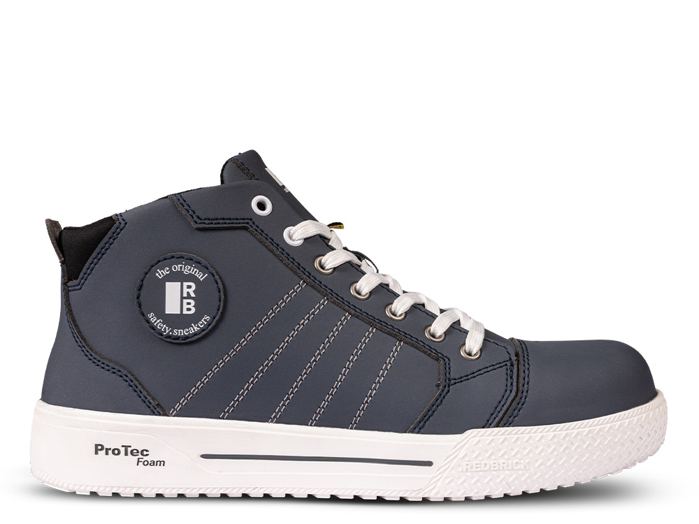 Redbrick Kick High S3S veiligheidsschoen blauw