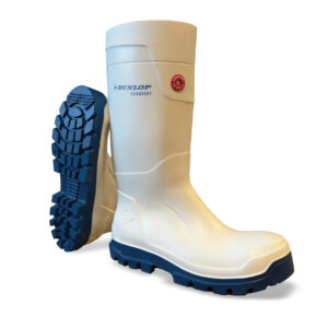 Dunlop Purofort FoodPro+ veiligheidslaars S4 wit/blauw