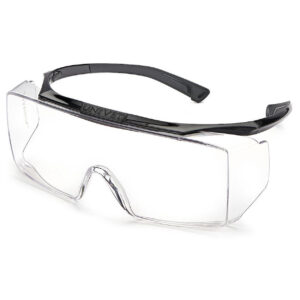 Univet 5X2 Clear overzetbril zwart