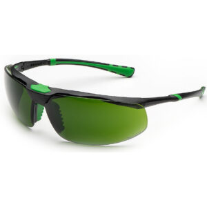 Univet 5X3 Welding 3 lasbril zwart/groen
