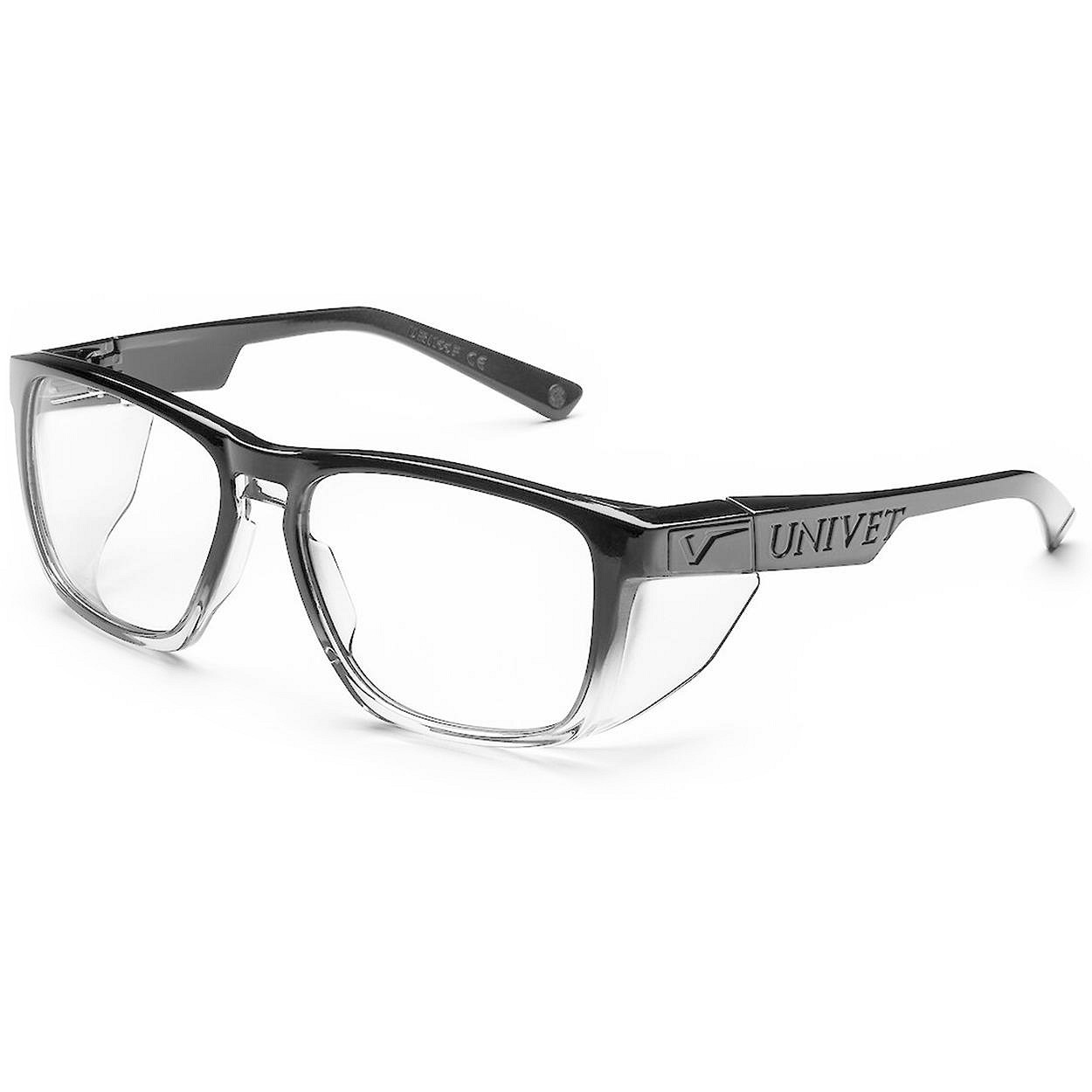 Univet 571 Add +2.00 veiligheidsbril zwart
