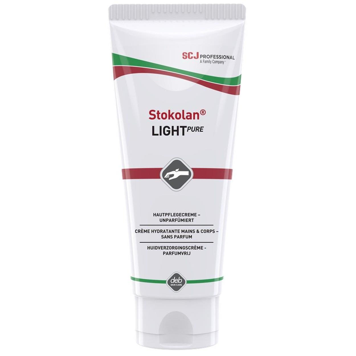 DEB Stoko Stokolan Light Pure huidverzorgingscrème 100 ml tube