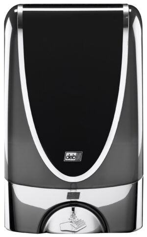 DEB Stoko TouchFree Ultra dispenser zwart en chroom 1,2 L dispenser