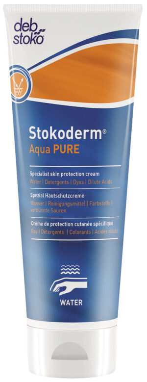 DEB Stoko Stokoderm Aqua Pure huidbeschermingscrème 100 ml tube