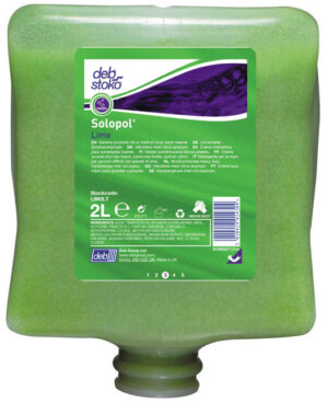 DEB Stoko Solopol Lime handreiniger 2 L patroon
