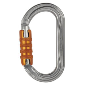 Petzl OK Triact-Lock karabijnhaak grijs