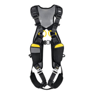 Petzl Newton Fast Easy Fit harnas zwart/geel