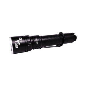Zwarte KBS 1G10FO oplaadbare LED-zaklamp