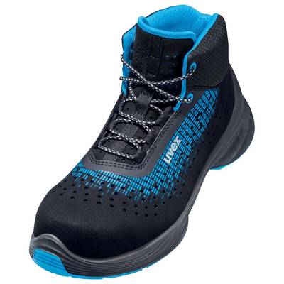 uvex 1 G2 6831/8 hoge veiligheidsschoen S1 blauw/zwart